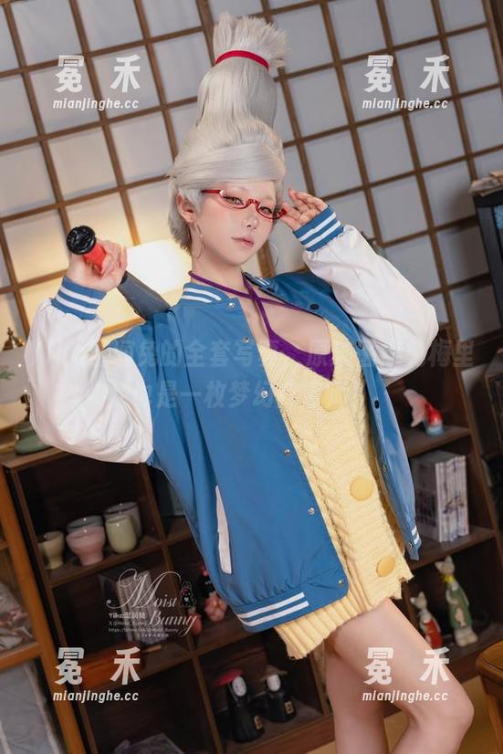Yiko湿润兔的全套写真，原来医疗兔梅里也是一枚梦幻疗愈师！