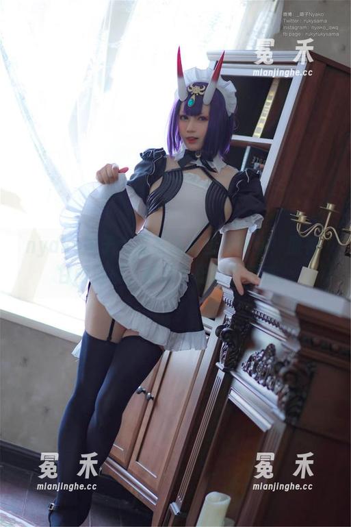 nyako喵子大魔王最新图库更新！原神-甘雨魅魔，真是个极致的诱惑。